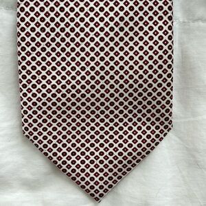 Brioni White Pattern Tie